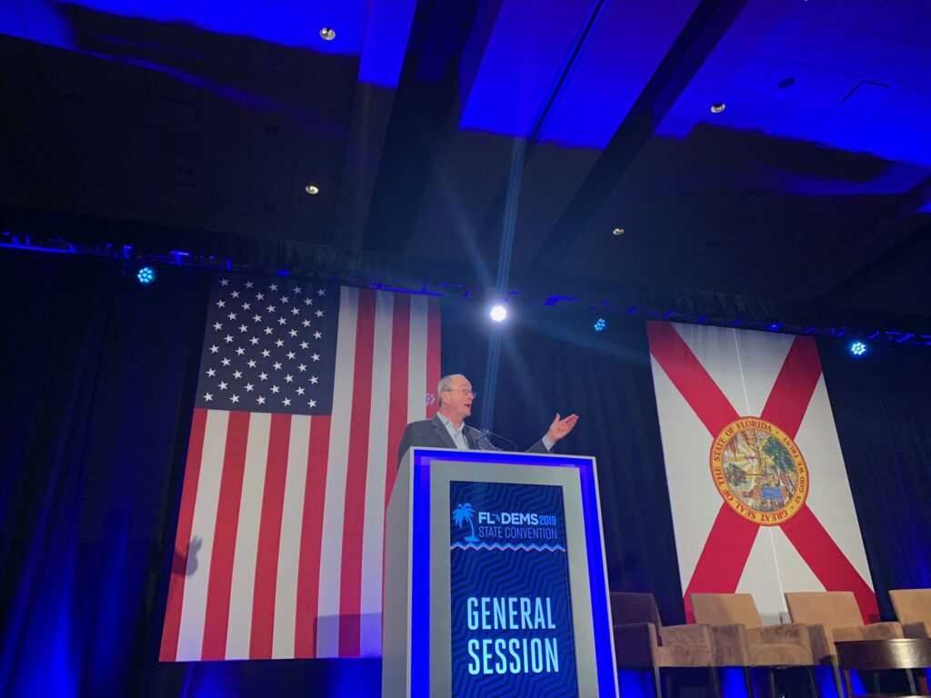 Murphy at the Florida Democratic Convention.
