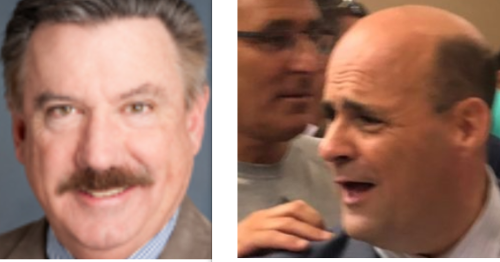 Holman, left, and Juliano