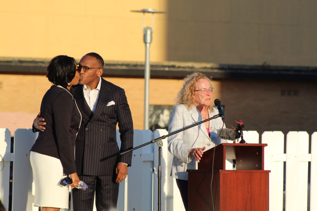 Vice Chair Schaffer takes a turn at the mic.