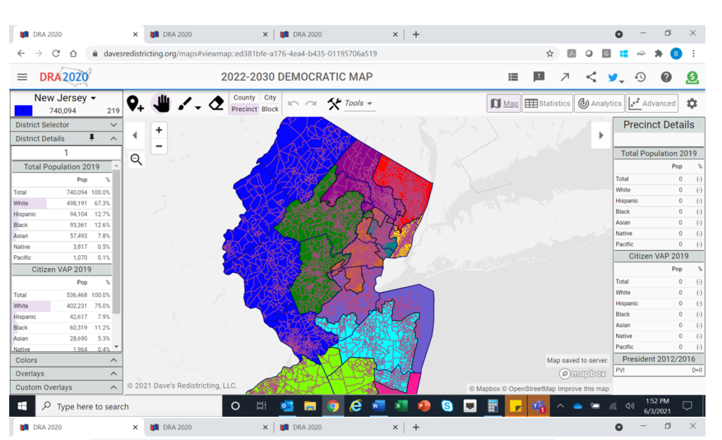 Redistricting Map