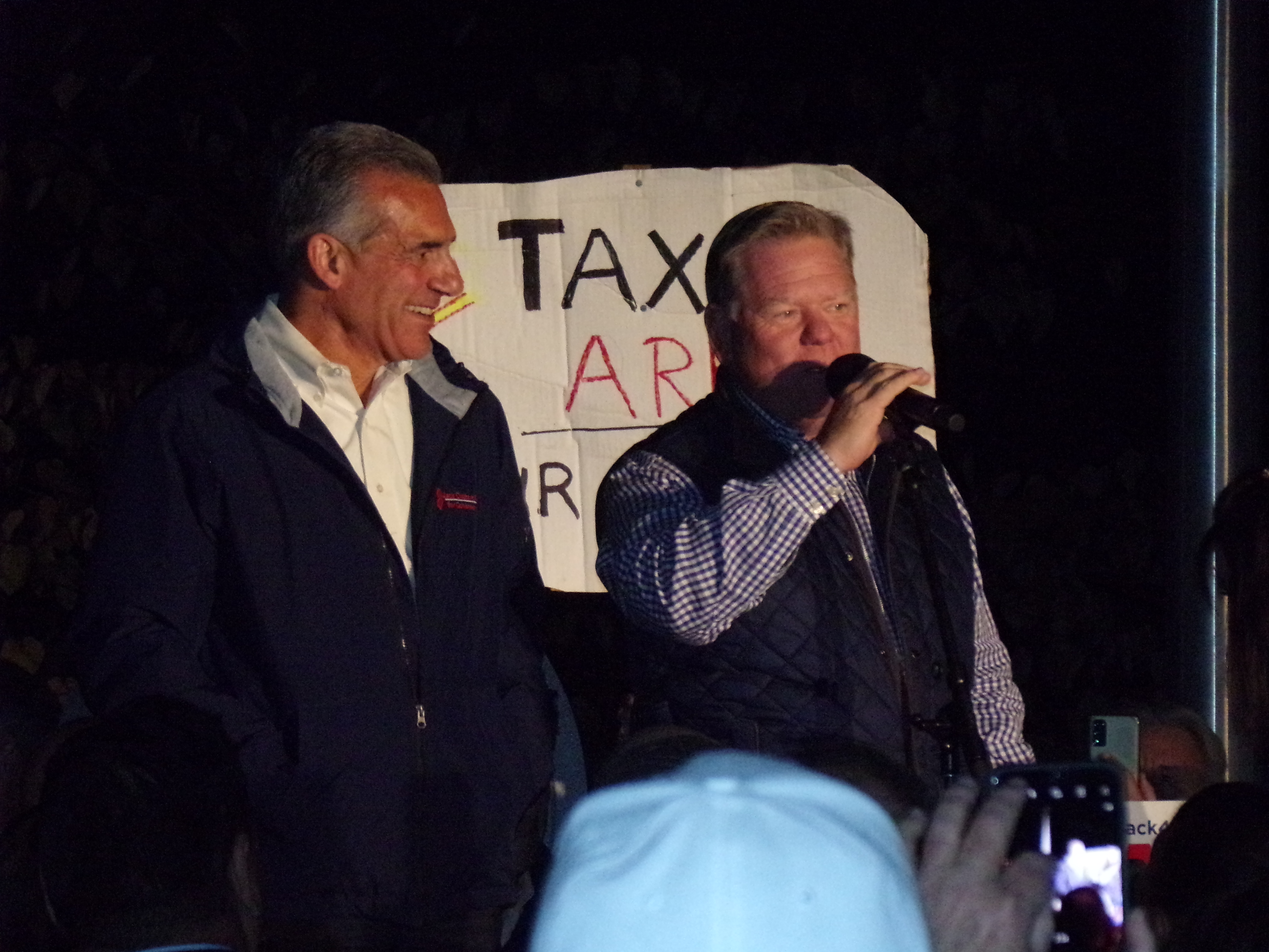 Al Gaburo, another native of Raritan and lifelong Ciattarelli friend, has backed him every step of the way, and introduced him to the crowd tonight. 